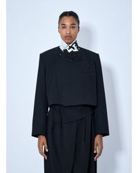 Dries Van Noten - Bosea Wool Cabardine Blazer - Lyst