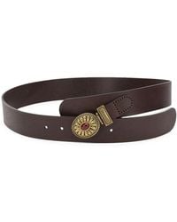 Etro - "Paisley" Leather Belt - Lyst