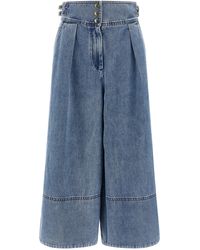 Zimmermann - 'Denim Culotte' Jeans - Lyst