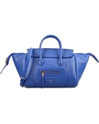Celine - Luggage Small Leather Tote Bag - Lyst
