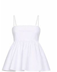 Jacquemus - The Traversin Peplum Camisole Top - Lyst