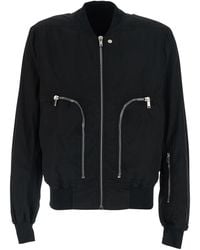 Rick Owens - Bomber Jacket Cotton - Lyst