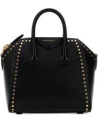 Givenchy - Leather Mini Antigona Handbag - Lyst