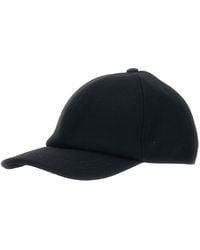 Gucci - Wool Baseball Cap With Logo Hat - Lyst