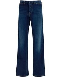 Gucci - Jeans With Web Stripe - Lyst