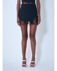 DIESEL - O-Lane-R1 Mini Skirt - Lyst