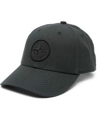 Stone Island - Embroidered Logo Cap - Lyst