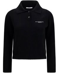 Givenchy - Wool And Cashmere Polo Sweater - Lyst