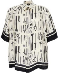 Fendi Shirt Bowling Look 53 in Natural for Men | Lyst