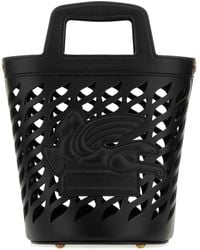 Etro - Leather Coffa Bucket Bag - Lyst