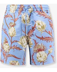 Loewe - Paula's Ibiza Floral Print Nylon Swim Trunks - Lyst