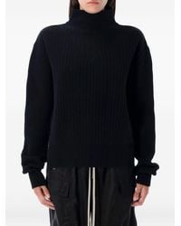 Rick Owens - Wool Turtle Neck Jumper - Lyst