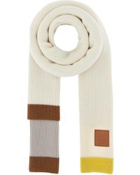 Loewe - Two-Tone Wool Scarf - Lyst