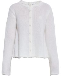 Loewe - Wool Blend Cardigan - Lyst