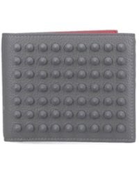 Christian Louboutin - Bi-Fold Wallet With 'Funky' Studs - Lyst