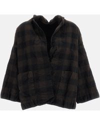 Daniela Gregis - Gladiolo Check Wool Washed Jacket - Lyst