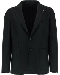 Tagliatore - Micro Squares Blazer - Lyst