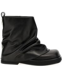 The Attico - Leather Ankle Boots Mini Robin - Lyst