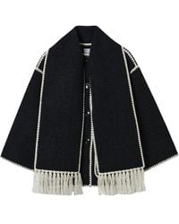 TOTEME - Giacca Con Sciarpa - Lyst