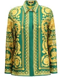 Versace - Silk Shirt - Lyst