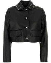 Marni - Studded Leather Jacket - Lyst