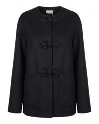 P.A.R.O.S.H. - Jacket With Frog Closure - Lyst