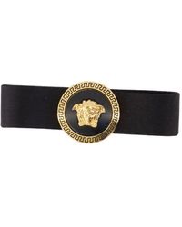 Versace - Jellyfish Satin Hair Clip Accessories - Lyst