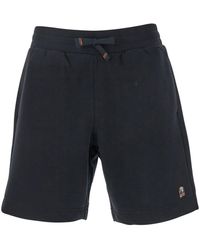 Parajumpers - 'Cairo' Shorts With Elastic Drawstring Waist And Logo Patch On The Front - Lyst