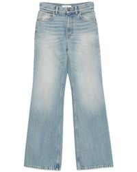 Chloé - Flared Leg Denim Jeans - Lyst