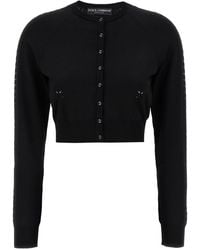 Dolce & Gabbana - Viscose Cardigan - Lyst