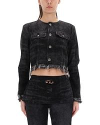 DIESEL - 'De-Graffy-Fsh' Jacket - Lyst