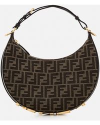 Fendi - Small Graphy Jacquard Ff Shoulder Bag - Lyst