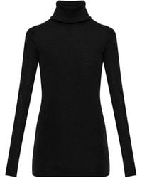 Rick Owens - Wool Turtle-Neck Sweater - Lyst