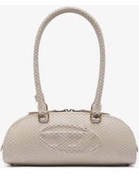 DIESEL - 1Dr Python-Effect Leather Shoulder Bag - Lyst