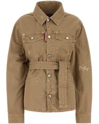 DSquared² - Dsquared Cotton Jacket - Lyst