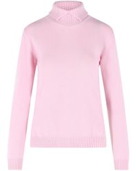 Jil Sander - Wool Turtleneck Sweater - Lyst