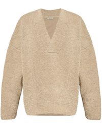 Fear Of God - Overlapped V Neck Sweater - Lyst