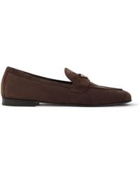 Prada - Calf Leather Loafers - Lyst