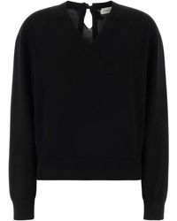 Lanvin - Wool Blend Sweater - Lyst