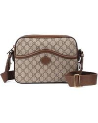 Gucci - Messenger Bag With Interlocking G - Lyst