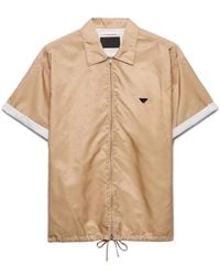 Prada - Re-Nylon Short Sleeved Shirt - Lyst