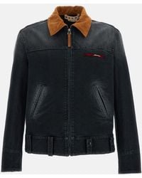 Marni - Cotton Canvas Jacket - Lyst