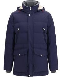 Brunello Cucinelli - Nylon Hooded Jacket - Lyst