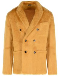 Tom Ford - Caramel Cashmere Blend Sweater - Lyst