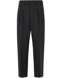 Ami Paris - 'Zuit' Virgin Wool Pants - Lyst