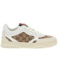 Gucci - ‘Re-Web’ Sneakers - Lyst