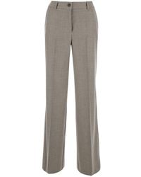 P.A.R.O.S.H. - Trousers Flanel Wool - Lyst