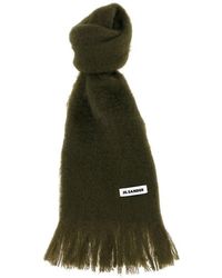 Jil Sander - Wool Scarf - Lyst