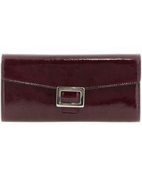 Roger Vivier - Belle Vivier Patent Leather Wallet On Chain - Lyst