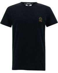 Versace - T-shirts And Polos Black - Lyst